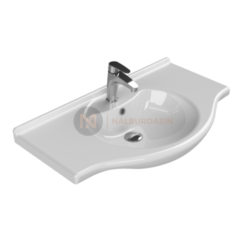 CeraStyle%20Nil%20Etajerli%20Lavabo%2075x50%20cm