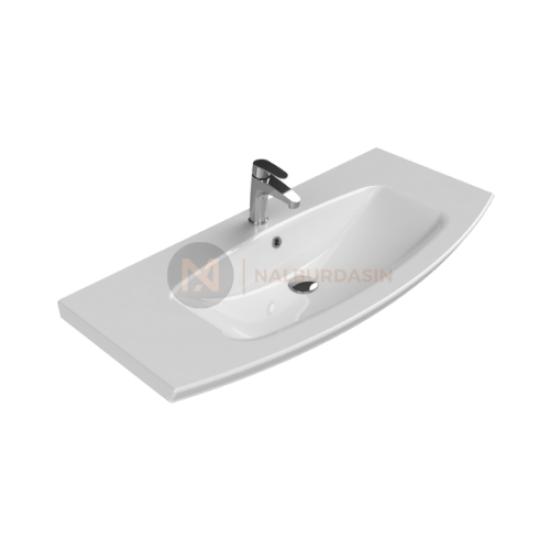 CeraStyle Plus Etajerli Lavabo 90x51 cm