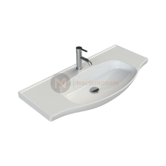 CeraStyle Lila Etajerli Lavabo 85x45 cm