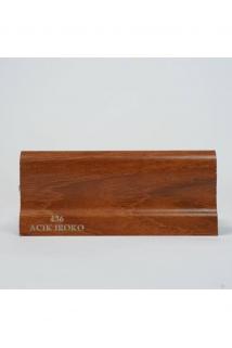 6 Cm Süpürgelik Açık Iroko (1.25 MT - 2 BOY)